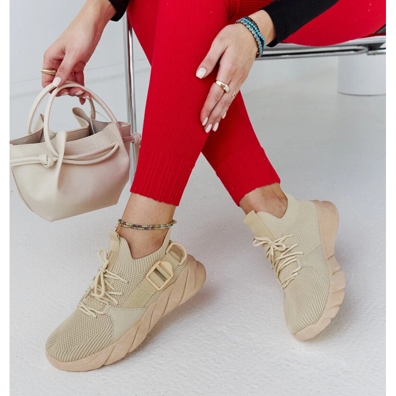 D/GMR Béžové lehké sportovní tenisky značky Faruz béžový 2