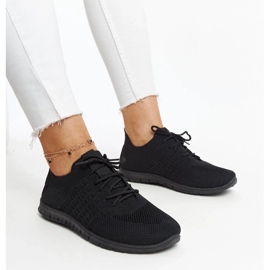 D/GMR Černé látkové tenisky Mairago černý 2