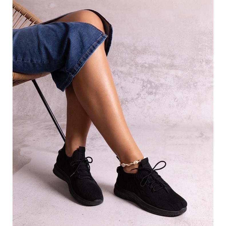 D/CEO Černé sportovní tenisky Khitam černá 2