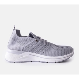 D/CEO Šedé nazouvací tenisky Gaberla šedá 1