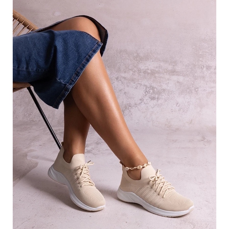 D/CEO Béžové sportovní tenisky Muaza béžový 2