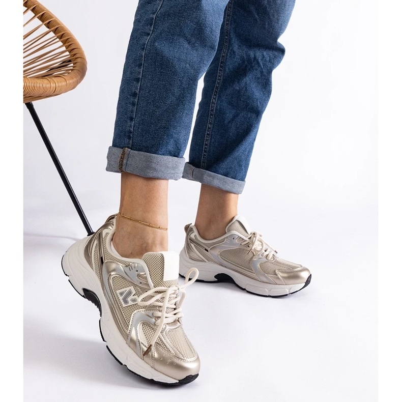 D/CEO Tenisky tenisky tenisky Zlaté sportovní boty zlatý 2 D/CEO Tenisky tenisky tenisky Zlaté sportovní boty zlatý 2