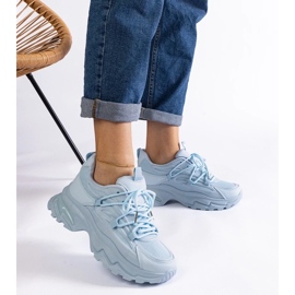 D/CEO Modré sportovní tenisky s masivní podrážkou Roxana modrý 2