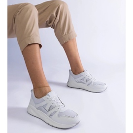 D/CEO Bílé tenisky se silnou podrážkou Sierra bílý 1