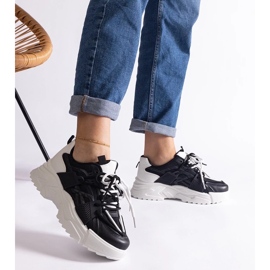 D/CEO Černé dámské sportovní tenisky Alva černá 2