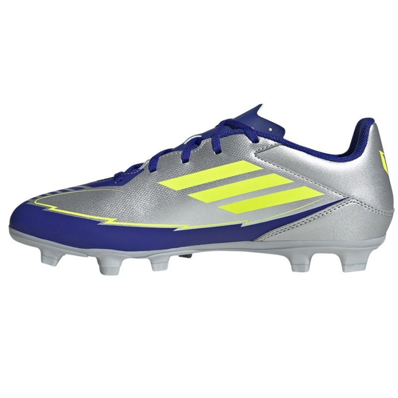 Adidas F50 Club FG/mg IH0916 Silver-Blue Shoes stříbro 1