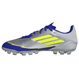 Adidas F50 League Messi 2G/3G AG JR8057 Silver-Blue Shoes stříbro 1