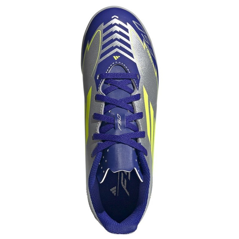 Adidas F50 Club Messi v IH0922 Silver Shoes stříbro 1
