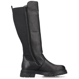 Dámské Rieker Z9158-00 Black Boots černá 1