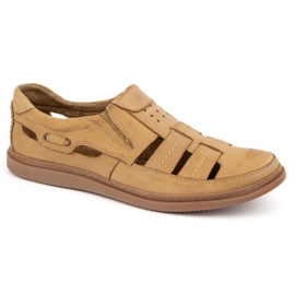 Polbut Otevřená kožená bota 06 pro letní béžovou béžový 1 Polbut Otevřená kožená bota 06 pro letní béžovou béžový 1