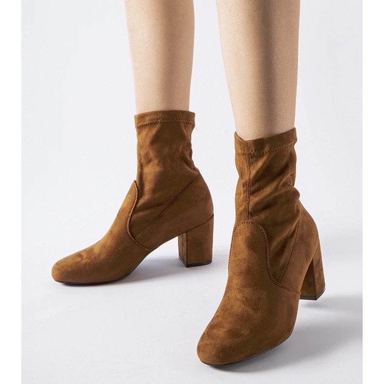 D/CEO Hnědé nazouvací kotníkové boty Lexington hnědý 2