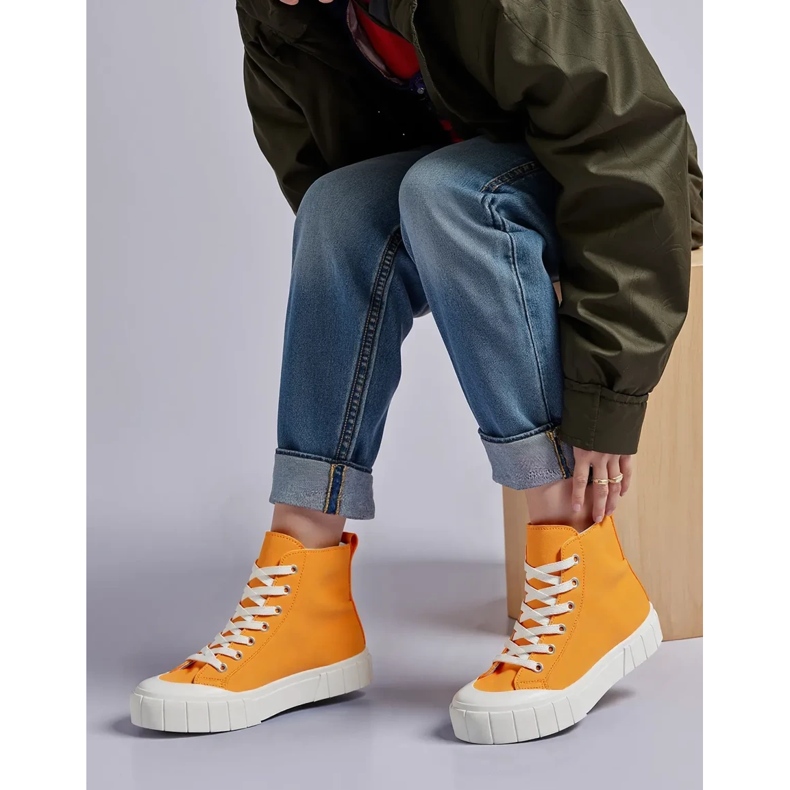 Dámské tenisky Arvel Orange pomerančový 1