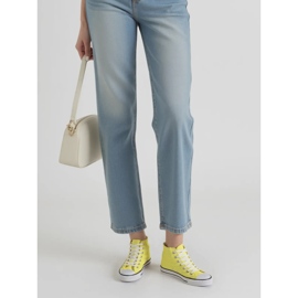 Ženské světelné žluté tenisky žlutá 2