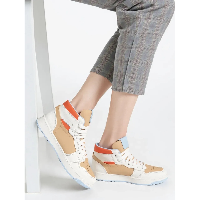 Dámské tenisky Veltor White/Khaki 2 Dámské tenisky Veltor White/Khaki 2