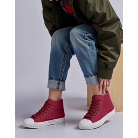 Dámské livio víno červené tenisky 2