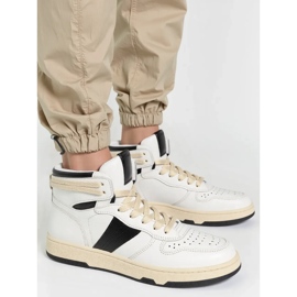 Dámské tenisky Wysokie Rubio White/Black 2 Dámské tenisky Wysokie Rubio White/Black 2