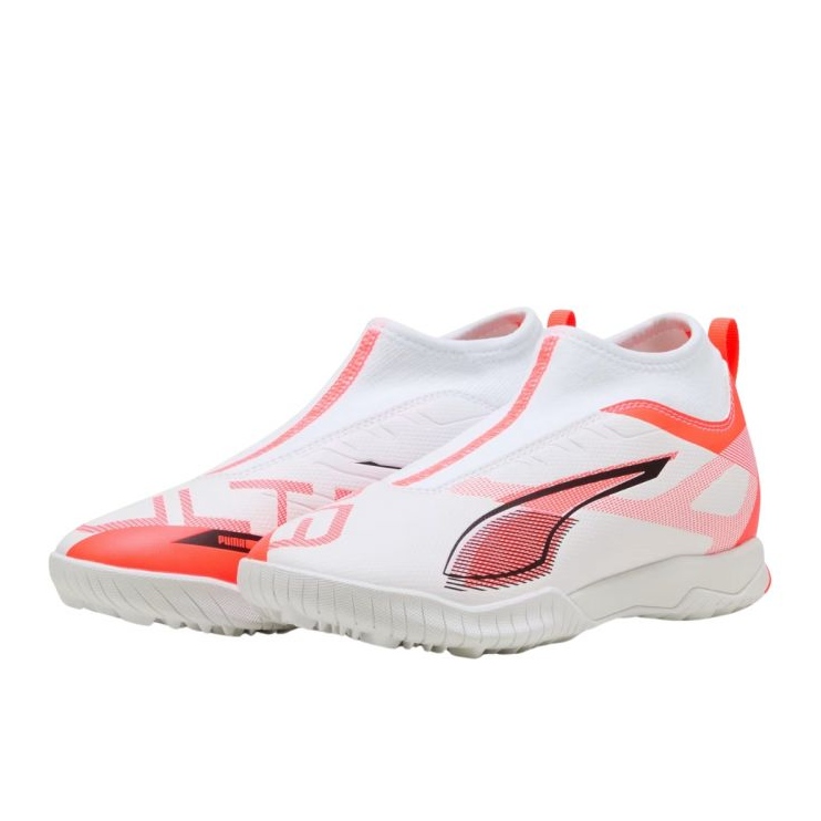 PUMA Ultra 5 Match+ LL TT 108355 01 Fotbalové boty bílý 1