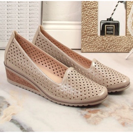 Boty pro kotvu Anchor Potocki SZ12018 BEIGE béžový 1 Boty pro kotvu Anchor Potocki SZ12018 BEIGE béžový 1