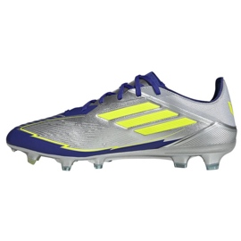 Adidas F50 Pro Messi FG Jr8023 Silver Football Shoes stříbro 1