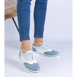 Blue Classic Oxford boty modrý 1