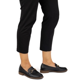 Exquisite Dámská kožená čerpadla 1510ex černá černý 1