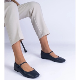 Klasické ekologické baleríny Navy Classic modrý 1 Klasické ekologické baleríny Navy Classic modrý 1
