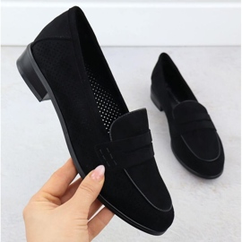 Boty lordů Potocki Suede SZ12585 Black černý 1