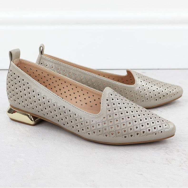 Boty na dekorativní patě Potocki v SZ12574 WOL290 2