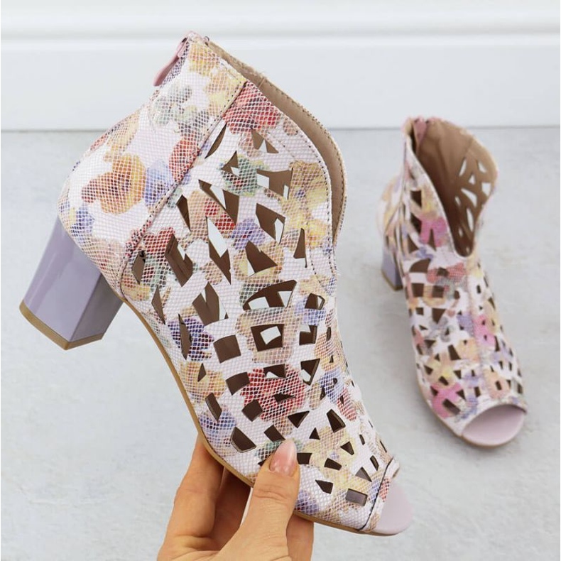 M.Daszyński Otevřené boty na nohou Openwork M. Daszyński v MR1954-15 SAN32C 1