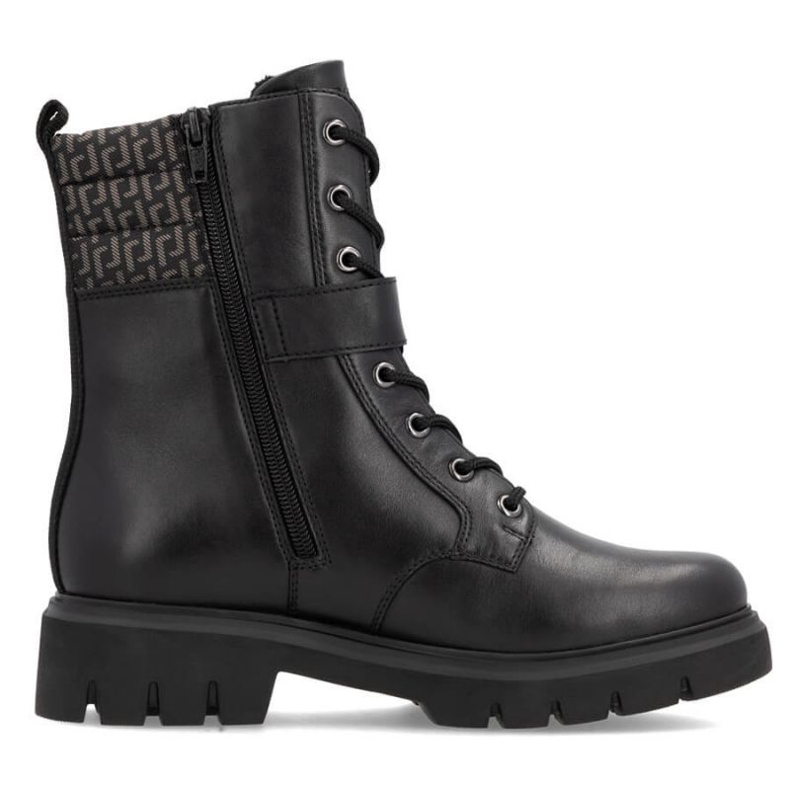 Remonte RKR739 Black Boots černá 1