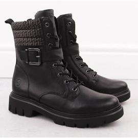 Remonte RKR739 Black Boots černá 6