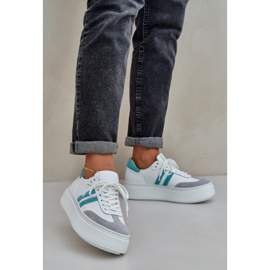 ZAZOO N1068S8 KODNITY Nízká dámská tenisky na platformě bílé bílý 2 ZAZOO N1068S8 KODNITY Nízká dámská tenisky na platformě bílé bílý 2