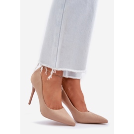 Klasické ekologické semišové kolíky béžové béžový 1