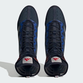 Adidas Box Hog 4 HP6880 Navy Blue Boxing Shoes modrý 1