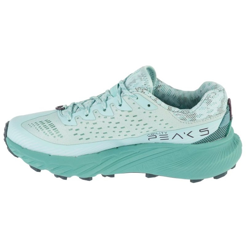 Merrell Agility Peak 5 J068266 Zelené boty zelený 1