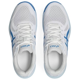 Asics Upcurt 6 1072A107 101 Volejbalové boty bílý 2