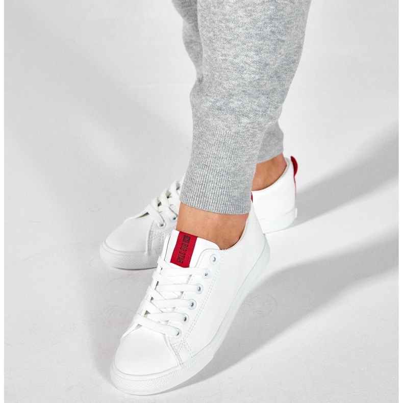 Sneakers Dámské boty Big Star DD274685 WHITE bílý 1
