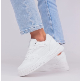 Big Star Sneakers Dámské boty Velká hvězda NN274667 WHITE bílý 2