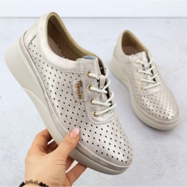 Sportovní boty Vinceza Openwork 7890 Zlotys zlatý 1