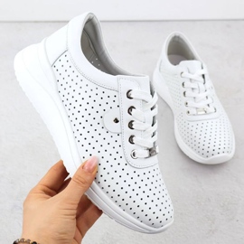 Vinceza 79532 Openwork Sports Shoes bílý 1