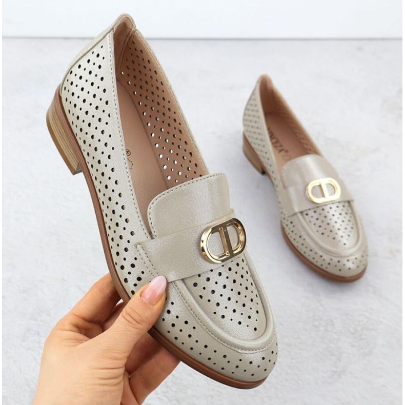 Boty Vinceza Openwork v 58516 Jan364 zlatý 1