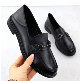 Boty moccasin s dekorací Vinceza 18107 černý 1