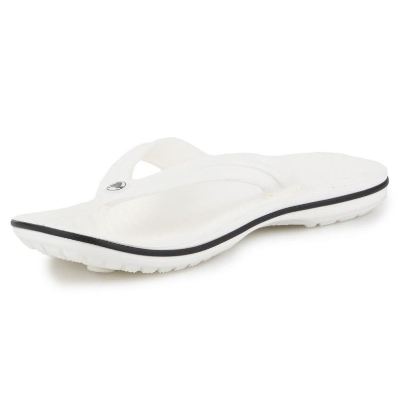 Pánské žabky crocs crocband flip 11033-100 bílý 3