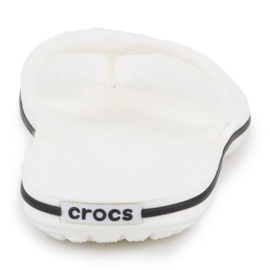 Pánské žabky crocs crocband flip 11033-100 bílý 4