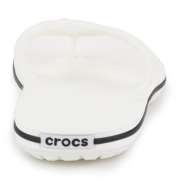 Pánské žabky crocs crocband flip 11033-100 bílý 4
