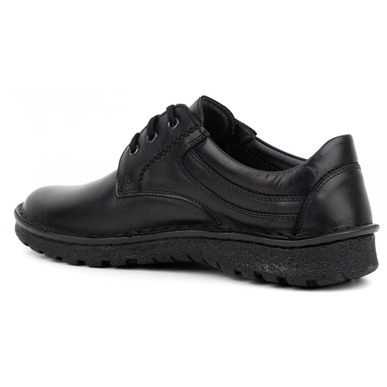 Kampol Klasické pánské boty 15KAM, černá kůže 1 Kampol Klasické pánské boty 15KAM, černá kůže 1