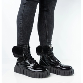 Dámská kožená kůže Pollonus Black Weapon 5-1574-001 černá 1