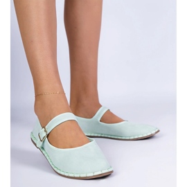 Baleríny zelených žen se sponou 1