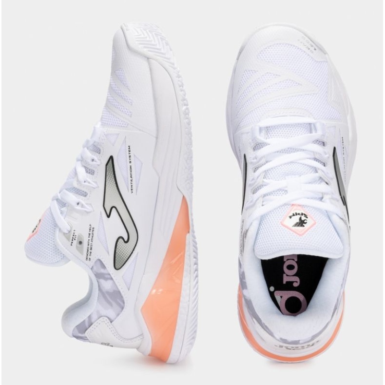 Tenisová bota Joma Spin Lady 2502 TSPILS2502OM bílý 1