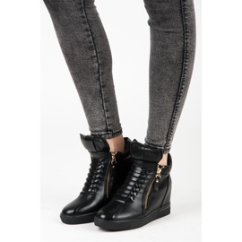 Černé tenisky černá 1